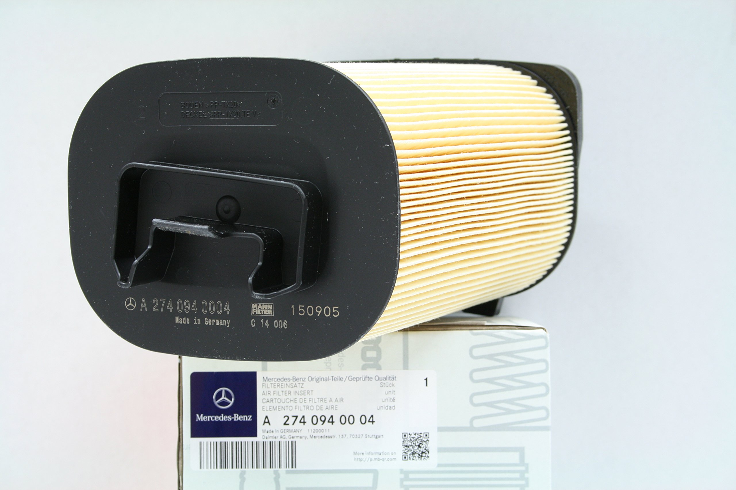 Amazon.com: Genuine Mercedes-Benz AIR FILTER INSERT A 274 094 00 04